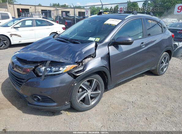 3CZRU6H5XMM713984 2021 HONDA HR-V Серый Передняя левая четверть