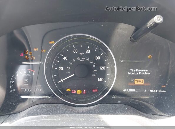 3CZRU6H5XMM713984 2021 HONDA HR-V Серый Вид задних сидений