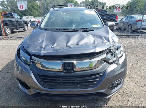 3CZRU6H5XMM713984 2021 HONDA HR-V Серый Вид задней части салона