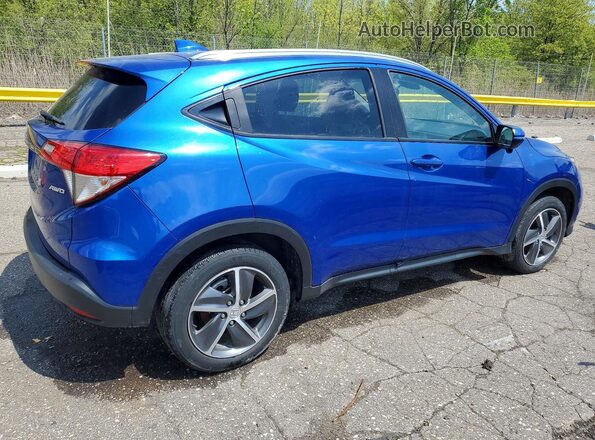 3CZRU6H5XMM735919 2021 HONDA HR-V Blue Rear right