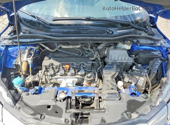 3CZRU6H5XMM735919 2021 HONDA HR-V Blue Engine compartment view