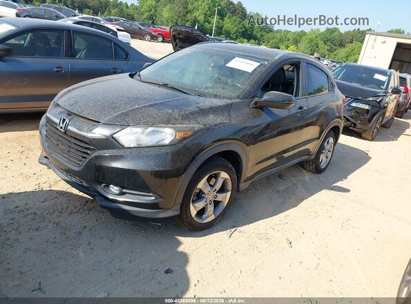 3CZRU6H70GM727642 2016 HONDA HR-V Black Передня ліва чверть