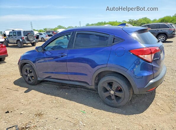 3CZRU6H70HM722202 2017 HONDA HR-V Blue Հետևի ձախ