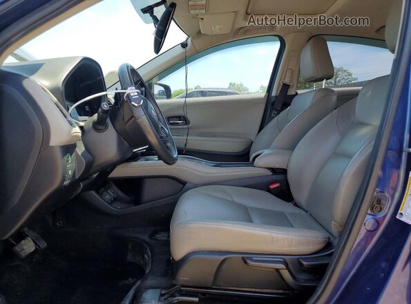 3CZRU6H70HM722202 2017 HONDA HR-V Blue Սալոնի դիմացի տեսք