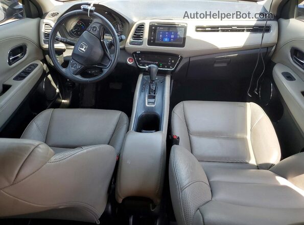 3CZRU6H70HM722202 2017 HONDA HR-V Blue Առջևի վահանակի տեսք