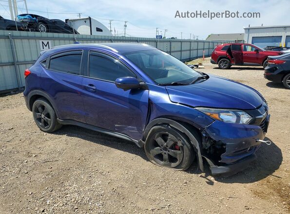3CZRU6H70HM722202 2017 HONDA HR-V Blue Առջևի աջ