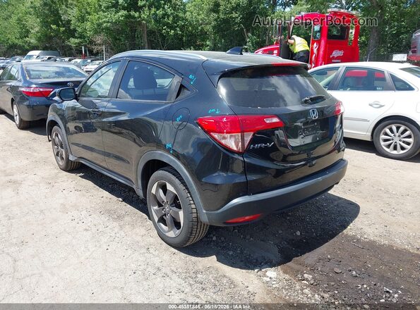 3CZRU6H70JM702229 2018 HONDA HR-V Черный Задняя левая четверть