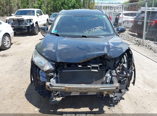 3CZRU6H70JM702229 2018 HONDA HR-V Черный Вид задней части салона