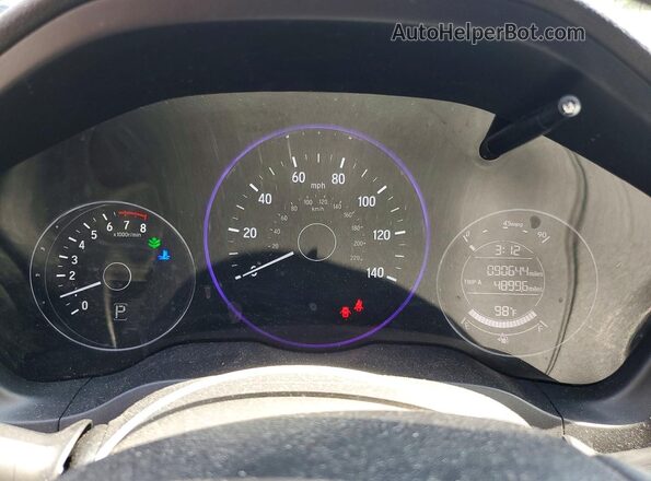 3CZRU6H70JM707835 2018 HONDA HR-V Gray 