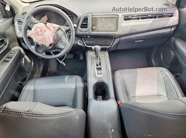 3CZRU6H70KM722384 2019 HONDA HR-V Silver Առջևի վահանակի տեսք