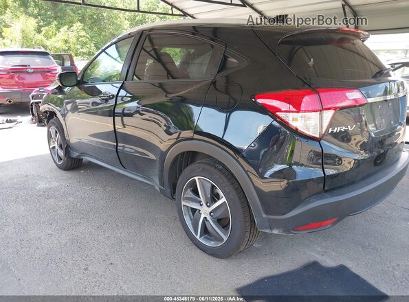 3CZRU6H70NM758063 2022 HONDA HR-V Black Trasero izquierdo