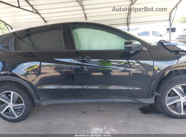 3CZRU6H70NM758063 2022 HONDA HR-V Black Vista interior de 360 grados