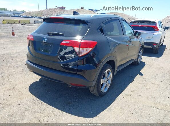 3CZRU6H71HM706879 2017 HONDA HR-V Black Задня права чверть
