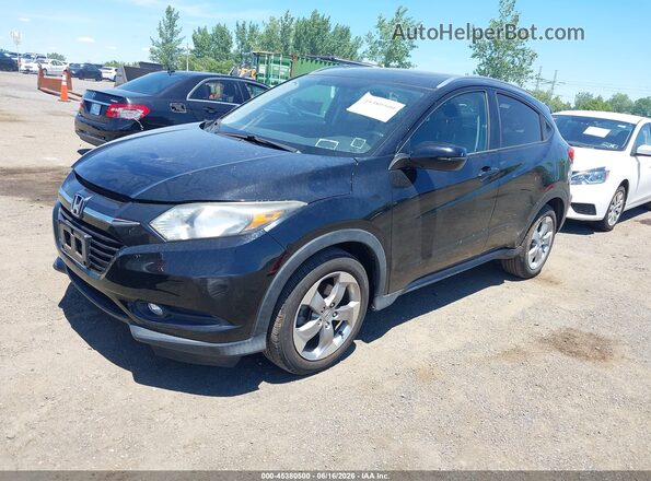 3CZRU6H71HM706879 2017 HONDA HR-V Black Передня ліва чверть