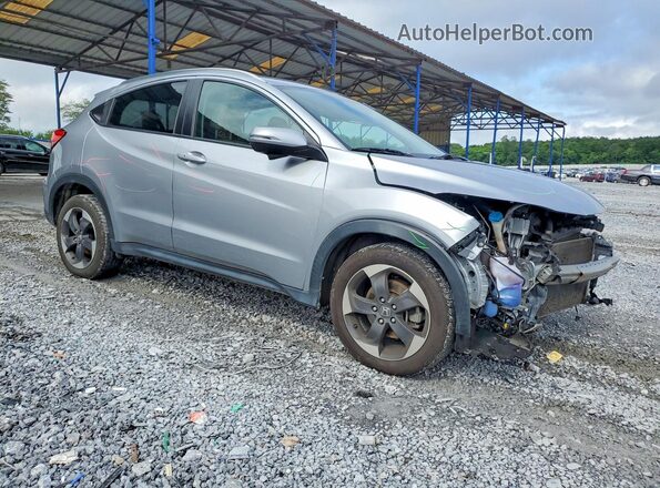 3CZRU6H71JM701946 2018 HONDA HR-V Silver Delantero derecho