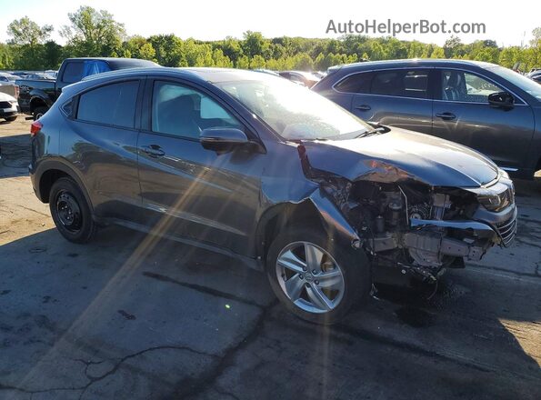 3CZRU6H71KM723740 2019 HONDA HR-V Gray Przód prawy