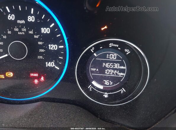 3CZRU6H72GM718280 2016 HONDA HR-V Silver 