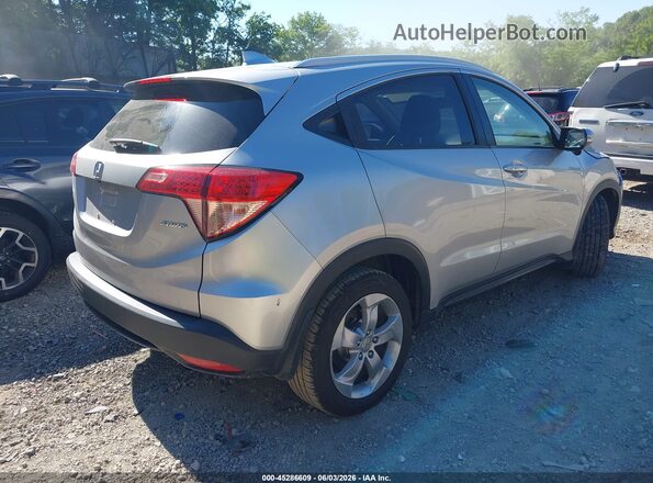 3CZRU6H72GM722829 2016 HONDA HR-V Silver Rear right