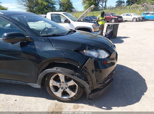 3CZRU6H72GM735130 2016 HONDA HR-V Black Front view