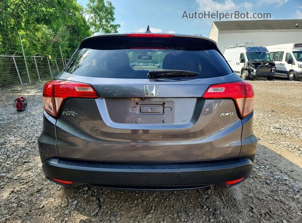 3CZRU6H72HM710214 2017 HONDA HR-V Gray 