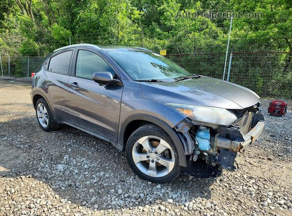 3CZRU6H72HM710214 2017 HONDA HR-V Gray 