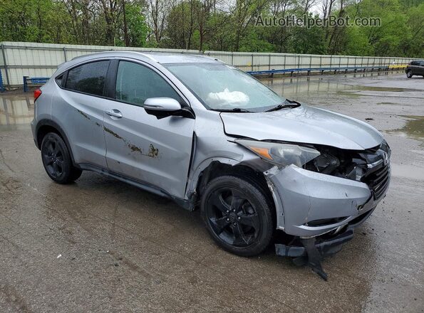3CZRU6H72JM722286 2018 HONDA HR-V Silver Delantero derecho