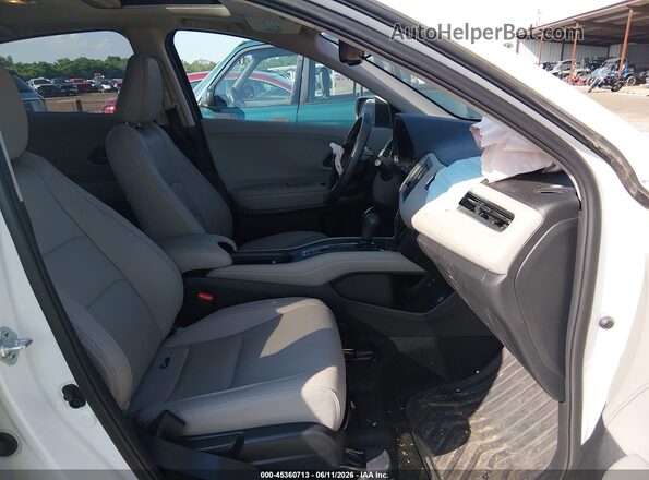 3CZRU6H72MM718419 2021 HONDA HR-V White Vista interior delantera