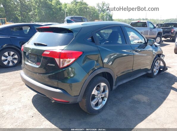 3CZRU6H73HM705345 2017 HONDA HR-V Green Задня права чверть