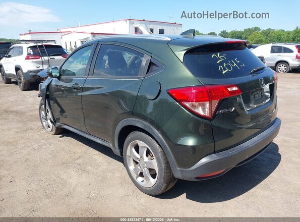 3CZRU6H73HM705345 2017 HONDA HR-V Green Задня ліва чверть