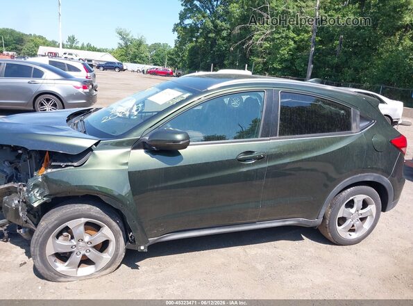 3CZRU6H73HM705345 2017 HONDA HR-V Green Вид задньої частини салону