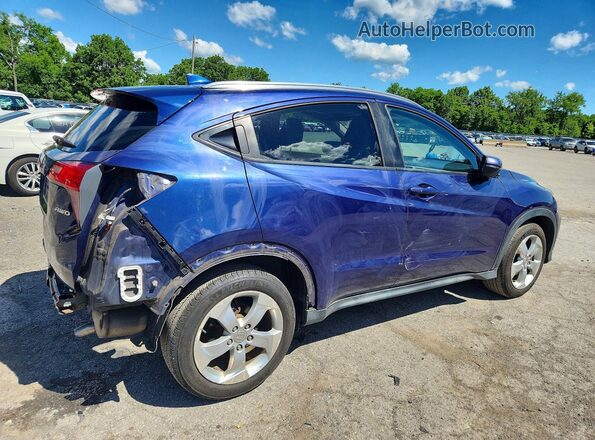 3CZRU6H74GM736666 2016 HONDA HR-V Blue 