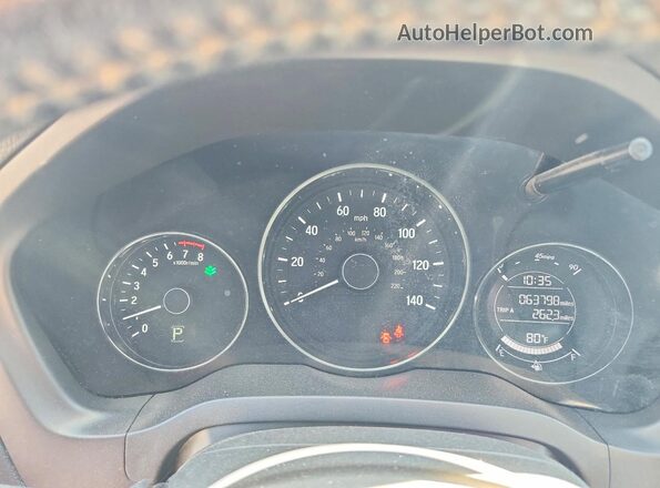 3CZRU6H74GM736666 2016 HONDA HR-V Blue 
