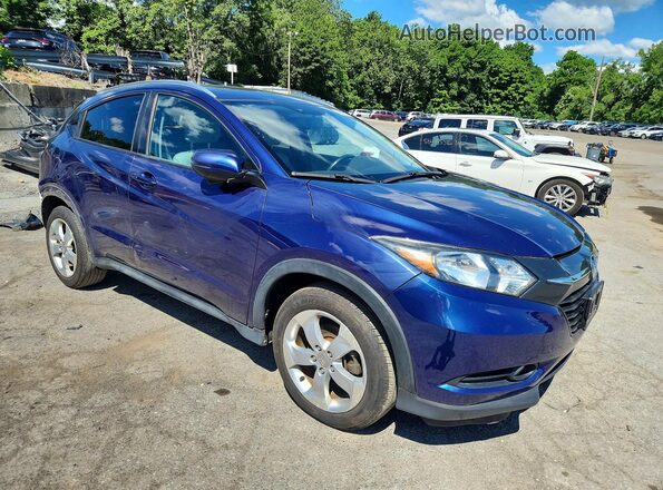 3CZRU6H74GM736666 2016 HONDA HR-V Blue 
