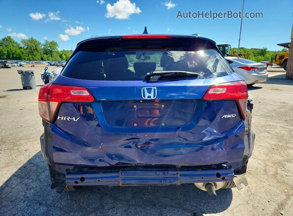3CZRU6H74GM736666 2016 HONDA HR-V Blue 