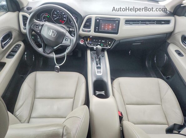 3CZRU6H74HM706679 2017 HONDA HR-V Blue წინა პანელის ხედი