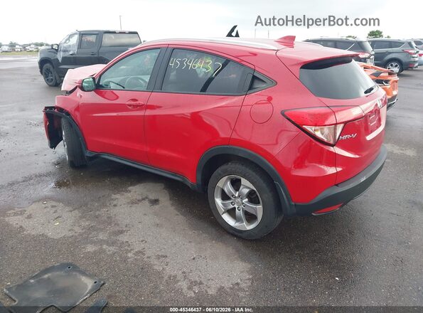 3CZRU6H74HM708951 2017 HONDA HR-V Red უკანა მარცხენა