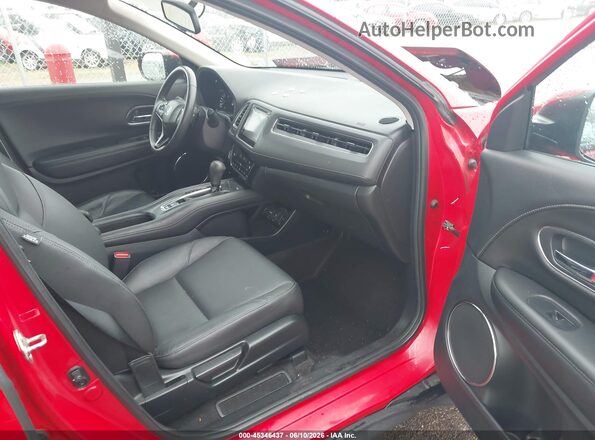 3CZRU6H74HM708951 2017 HONDA HR-V Red წინა სალონის ხედი