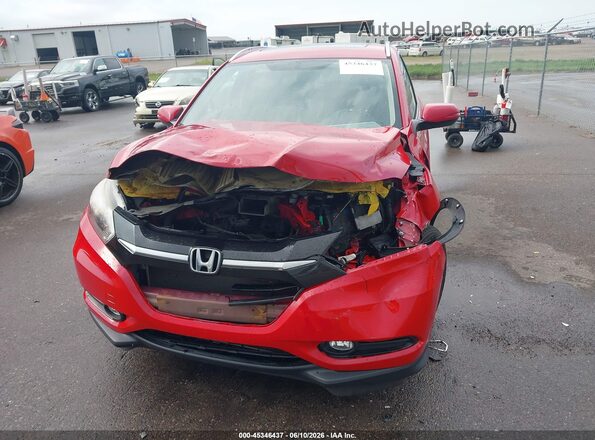 3CZRU6H74HM708951 2017 HONDA HR-V Red წინა ხედი