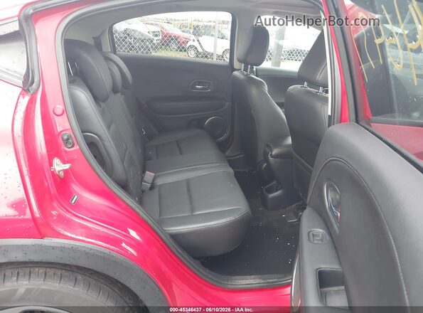 3CZRU6H74HM708951 2017 HONDA HR-V Red VIN კოდის სტიკერის ხედი
