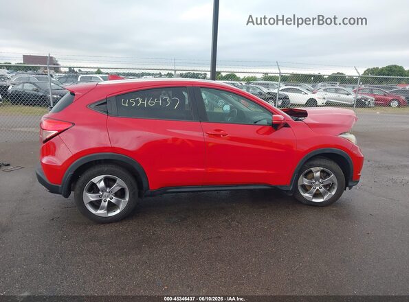 3CZRU6H74HM708951 2017 HONDA HR-V Red სალონის 360-გრადუსიანი ხედი