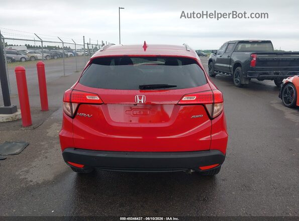 3CZRU6H74HM708951 2017 HONDA HR-V Red 