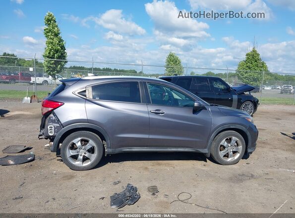 3CZRU6H74HM710229 2017 HONDA HR-V Gray Սալոնի հետևի տեսք