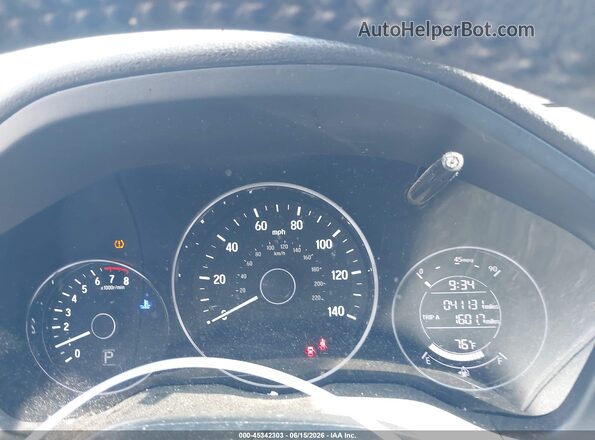 3CZRU6H74HM710229 2017 HONDA HR-V Gray Հետևի նստատեղերի տեսք