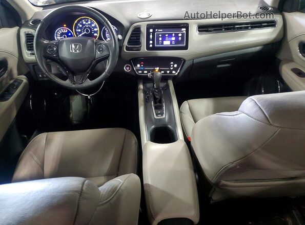 3CZRU6H74HM711140 2017 HONDA HR-V White Առջևի վահանակի տեսք