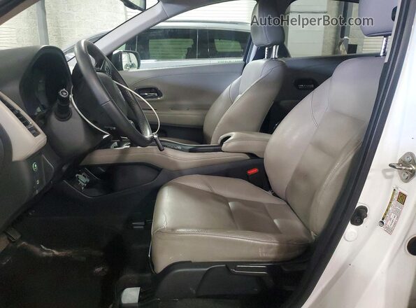 3CZRU6H74HM711140 2017 HONDA HR-V White Սալոնի դիմացի տեսք