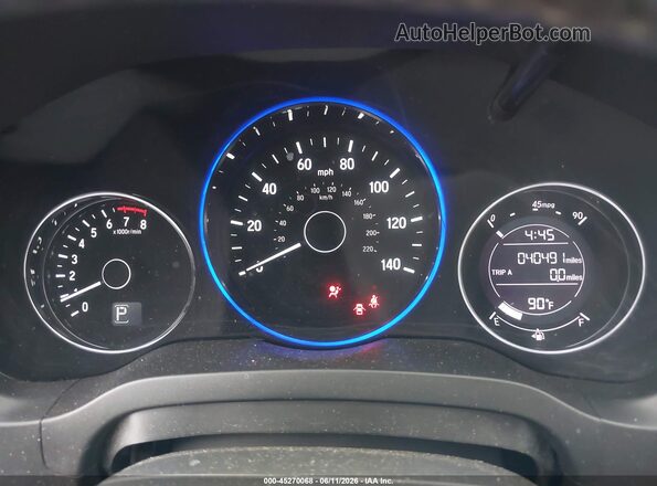 3CZRU6H74JM716506 2018 HONDA HR-V White Вид задніх сидінь