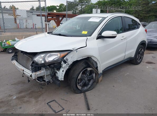 3CZRU6H74JM716506 2018 HONDA HR-V White Передня ліва чверть