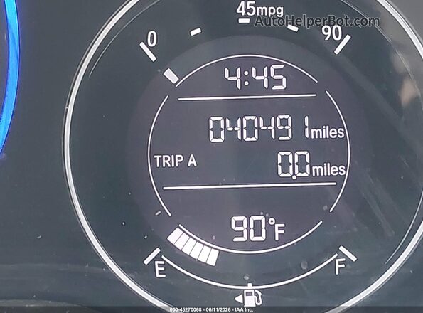 3CZRU6H74JM716506 2018 HONDA HR-V White 