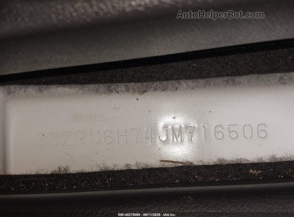 3CZRU6H74JM716506 2018 HONDA HR-V White 