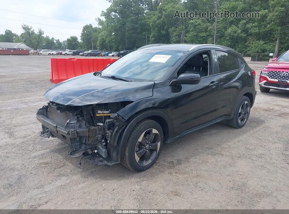 3CZRU6H74JM727652 2018 HONDA HR-V Black Vista tres cuartos delantera izquierda